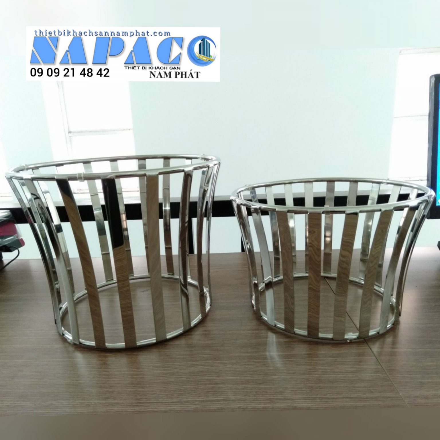 Chân đế trang trí buffet tròn nhỏ SX-7112-1
