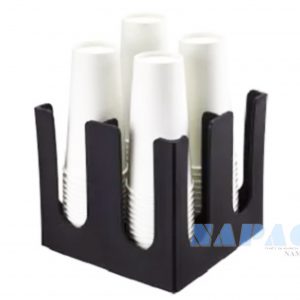 Kệ úp ly nhựa 4 ngăn vuông XS3003