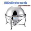 Nồi hâm buffet tròn cao cấp 120943