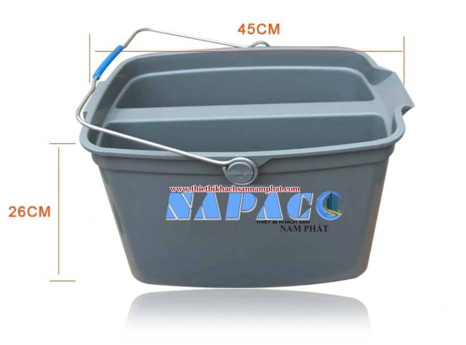 kích thước Thùng lau kiếng 2 ngăn B-041