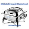 Nồi hâm buffet vuông nắp kiếng tháo rời DC817L