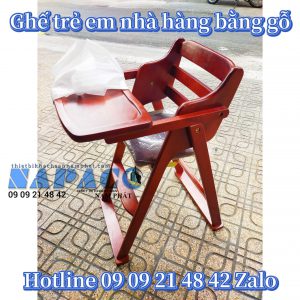Ghế gỗ trẻ em ngồi nhà hàng NP-GTE090222