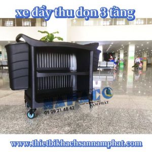 Xe đẩy thức ăn 3 tầng HC 179C (3)