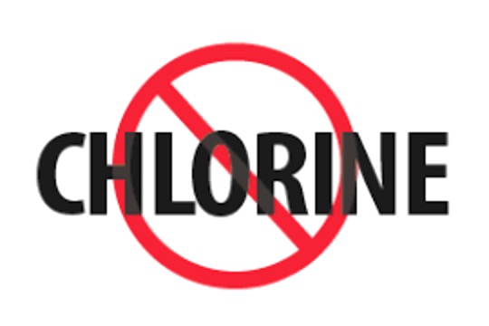 no chlorine