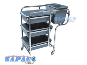 Xe thu dọn thức ăn