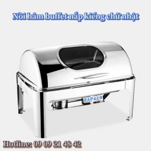 nồi hâm buffet chữ nhật