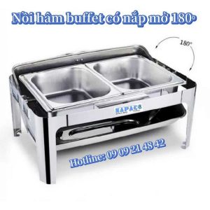 nồi hâm buffet 2 ngăn