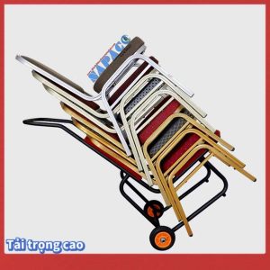 Xe đẩy chở ghế nhà hàng tiệc cưới chuyên dụng