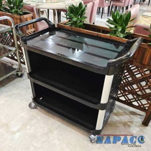 Top những Xe đẩy thức ăn 3 tầng bằng nhựa giá tốt