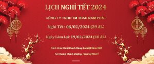 LỊCH NGHỈ TẾT 2024