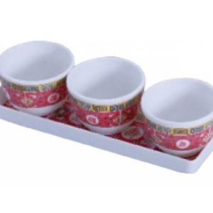 BỘ KHAY + 3 CHUNG TRÀ