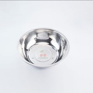 RỔ INOX LỖ NHỎ CHERRY