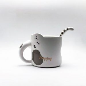 Ly sứ hình mèo 6616