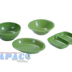 BỘ CHÉN C0 34, CC 28, C 101, CC 32 MÀU XANH LÁ