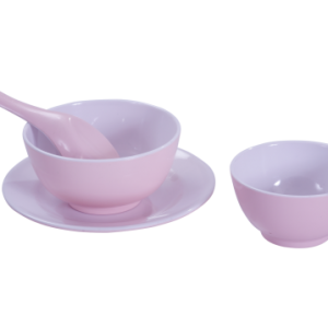 BỘ CHÉN CO 02, CO 09, NO 14 HỒNG TRẮNG