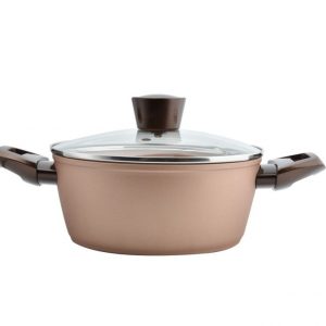 Bộ nồi chảo nhôm nguyên khối đáy từ cao cấp