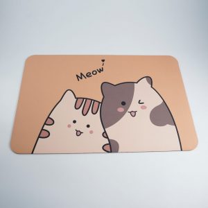 Tham silicone hình thú 40x60cm