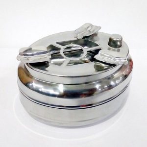 Gạt tàn bấm inox