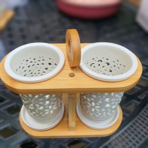 Ống đũa sứ đôi cao cấp