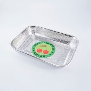 Rổ lưới inox hình chữ nhật, oval nhiều size