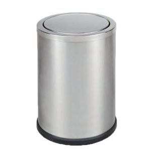 Thùng rác nắp lật inox
