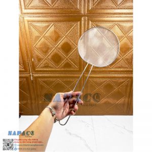Vợt Bọt Inox Lưới Mịn 6 Size
