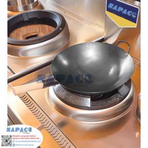 Chảo Thép Cán Gỗ 6 Size