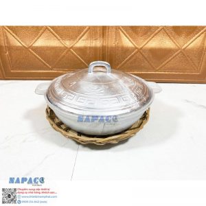 Thố Gang Có Nắp 20cm