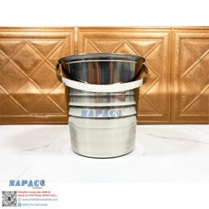 Xô Ướp Rượu Inox Có Quai Xách 3 size