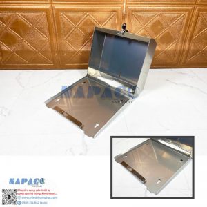 Hộp Đựng Giấy Lau Tay Inox Treo Tường