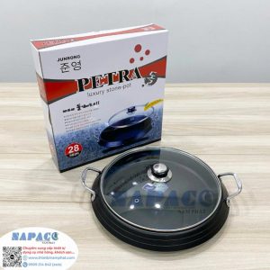 Nồi Lẩu Nhôm Chống Dính Nắp Kính
