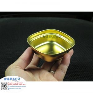 Chén Chấm HQ 1 Ngăn Inox Vàng 304 TWD30401G