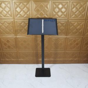 Giá Kệ Để Menu Đen HV-BM5