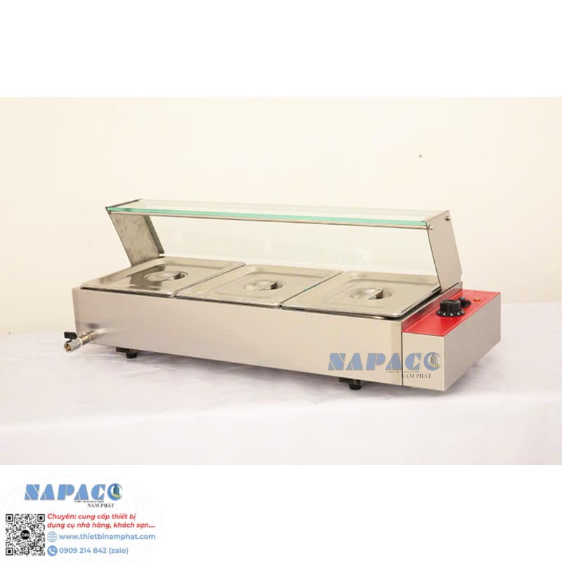 TỦ GIỮ NÓNG THỨC ĂN 3 NGĂN TC033