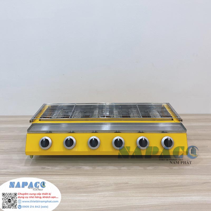 BẾP NƯỚNG GAS 6 HỌNG BBQ6N