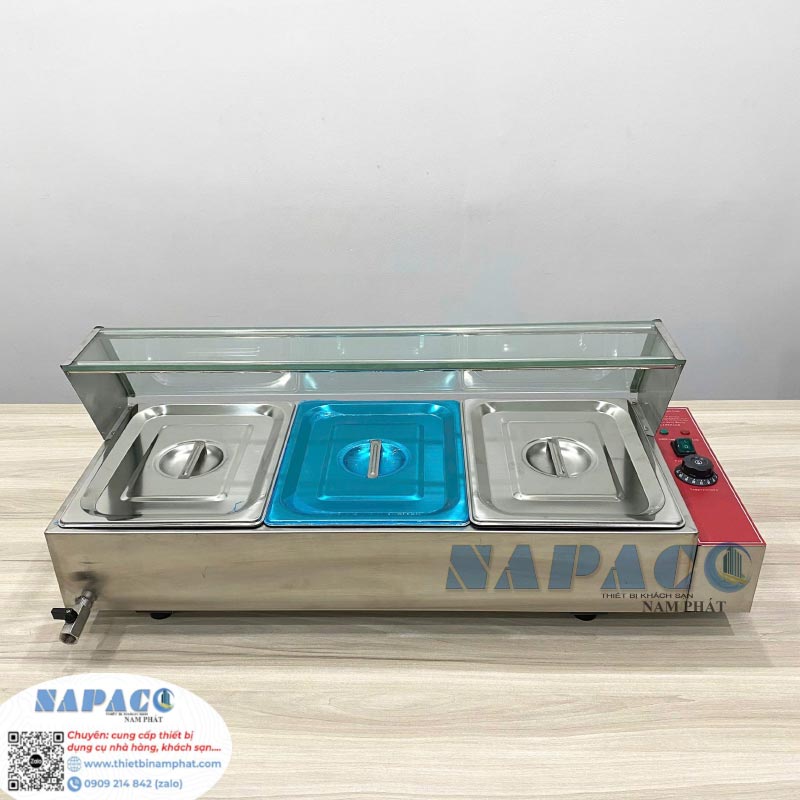 TỦ GIỮ NÓNG THỨC ĂN 3 NGĂN TC033