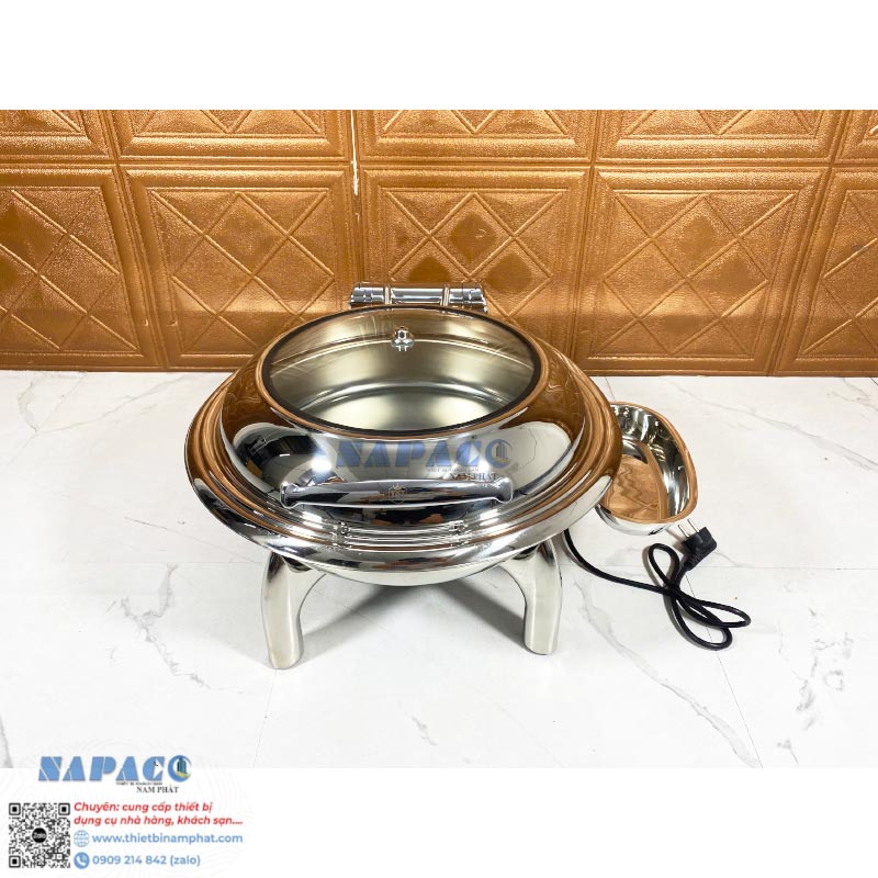nồi hâm buffet tròn 1018L