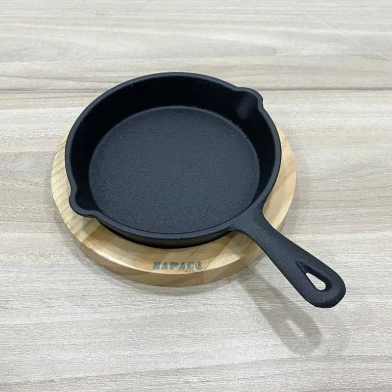 Chảo Gang Đúc Nhật Đế Gỗ SW6009