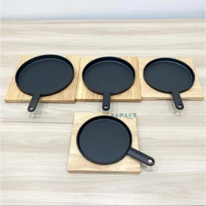 Chảo Gang Tròn 1 Tay Cầm 8016