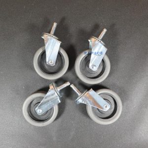 Bộ 4 Bánh Xe Cho Xe 3 Tầng Nhựa