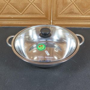 Nồi Lẩu Nắp Kính 26cm Cherry