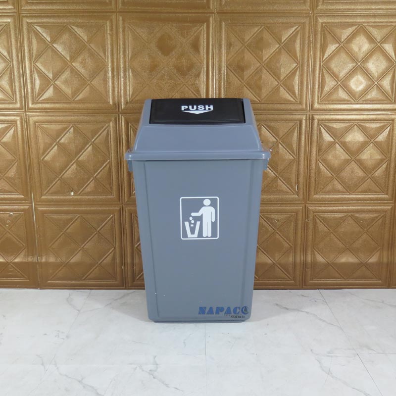 Thùng Rác Nhựa Nắp Lật