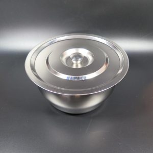 Âu inox có nắp đậy