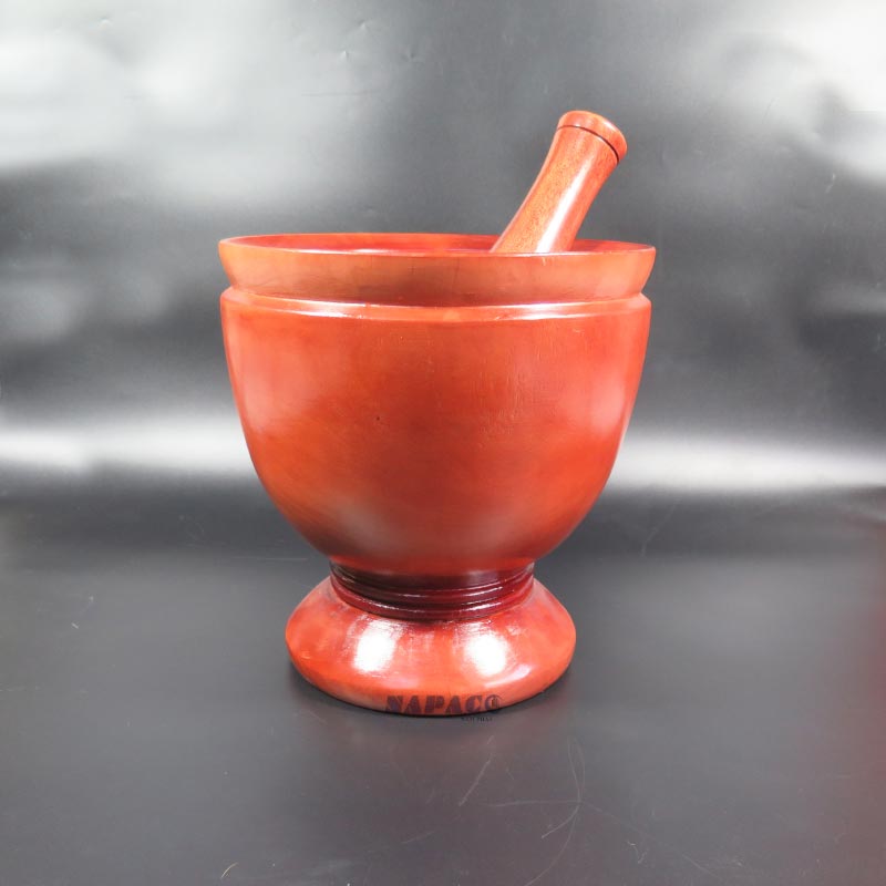 Cối gỗ giã giò chả