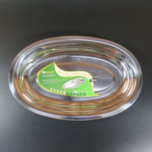 Đĩa inox đựng cá