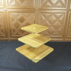 Kệ Gỗ Buffet 3 Tầng