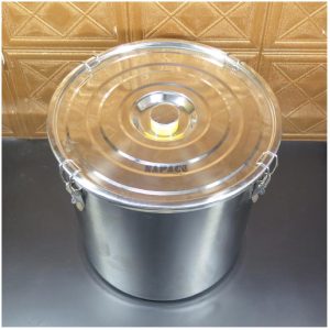 Thùng inox dày dặn