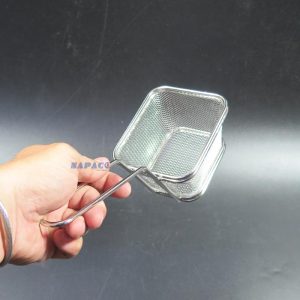 Giỏ Lưới Inox Có Cán Cầm