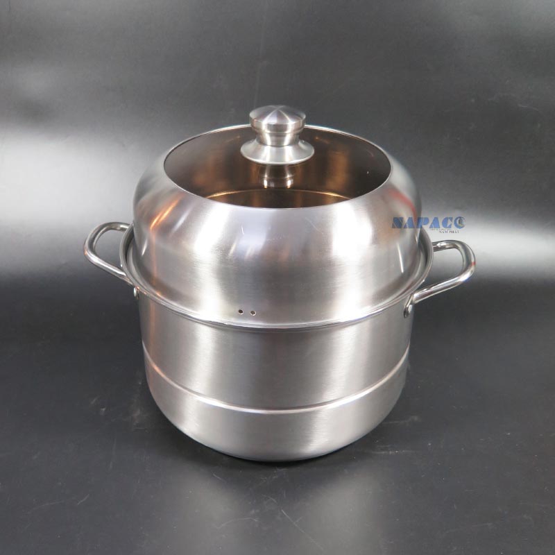 nồi hấp đa năng nắp kính