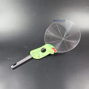 Vá lưới inox vớt thức ăn
